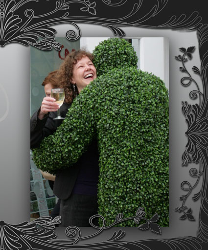 Living Topiary Meets Prince Charles at the Ideal Home Show 2012